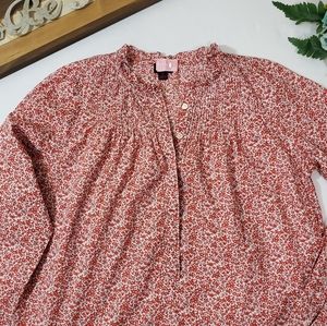 J. Crew Tops - J. Crew Ruffle Liberty Popover Chamomile J. Crew Tops - J. Crew Ruffle Liberty Popover Chamomile